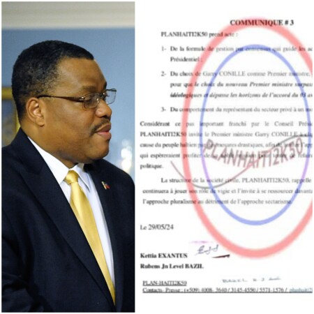 Haïti-Politique: PANHAITI2k50 exhorte le premier ministre à être sur ses gardes