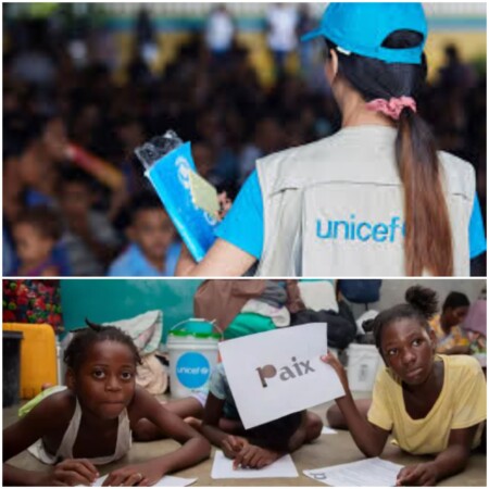 L'UNICEF tire la sonnette d'alarme sur le recrutement et l'utilisation d'enfants par des groupes armés en Haïti 1 L'UNICEF tire la sonnette d'alarme sur le recrutement et l'utilisation d'enfants par des groupes armés en Haïti