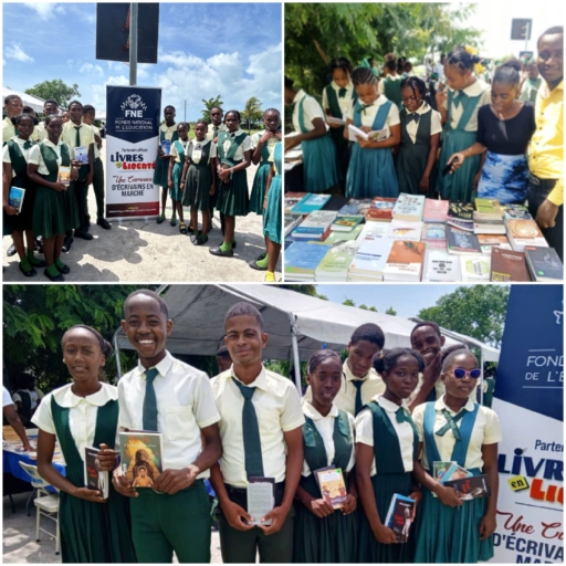 L'école Renaissance Academy de Torbeck a accueilli la 101e édition de Livres en liberte avc honneur.