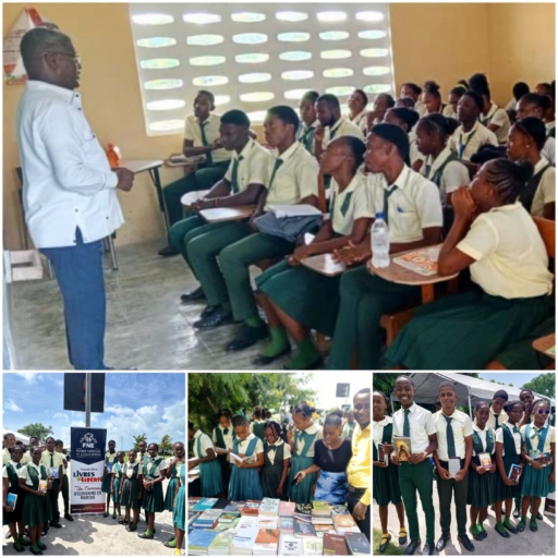 L'école Renaissance Academy de Torbeck a accueilli la 101e édition de Livres en liberte avc honneur.