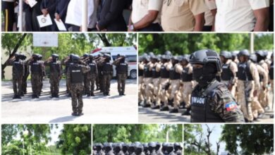 455 policiers viennent renforcer l'effectif des unités spécialisées de la PNH