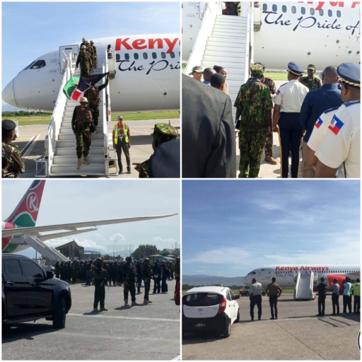 Les premiers policiers kényans sont arrivés à Port-au-Prince