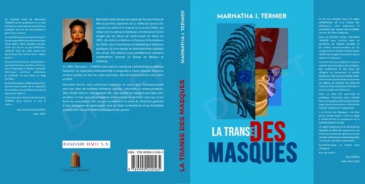 L'écrivaine Marnatha Ternier sort son premier roman intitulé "La Transe des Masques"