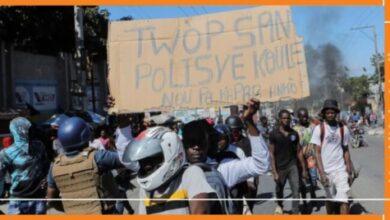 Manifestation de colère à Solino et Nazon après l'assassinat de trois policiers de l'UTAG