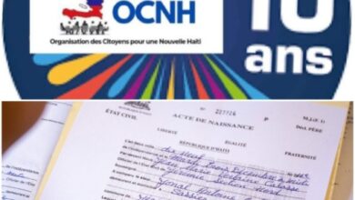 L'OCNH presse le président Edgard Leblanc Fils à agir vite pour régulariser l’État civil en Haïti