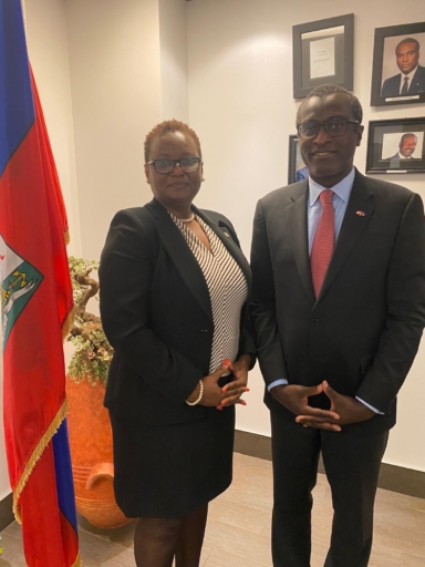 Guerline Frédéric prend les rênes du consulat haïtien à Montréal