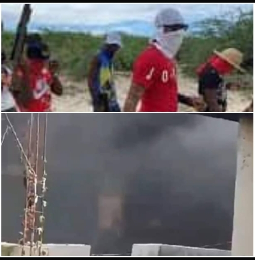 Le gang "400 mawozo " incendie le commissariat de Ganthier 1 Le gang "400 mawozo " incendie le commissariat de Ganthier