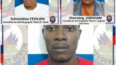Trois (3) membres de gangs de Chen mechan, Canaan et Pierre 6, dont deux femmes, interpellés par la Police à Delmas 31