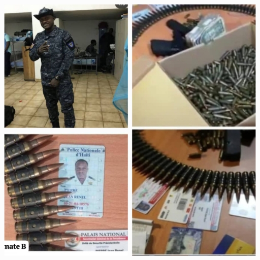 Un policier affecté au palais national sous les verrous