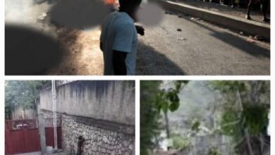 Port-au-Prince, plusieurs axes routiers barricadés en signe de prévention contre toute éventuelle invasion