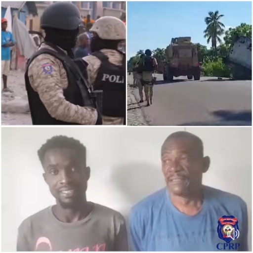 Arrestation de deux membres influents du gang Gran Grif à Saint-Marc