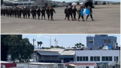 Arrivée d'un deuxième contingent de polices-militaires Guatémaltèques en Haïti ce samedi