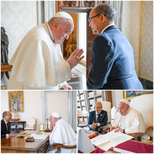 Le président Leslie Voltaire rencontre Le Pape François, la situation d'Haïti au cœur des discussions 1 Le président Leslie Voltaire rencontre Le Pape François, la situation d'Haïti au cœur des discussions