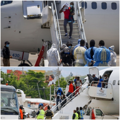 USA-Migration: Donald Trump passe de la parole aux actes, une première vague de déportés a atterri en Haïti
