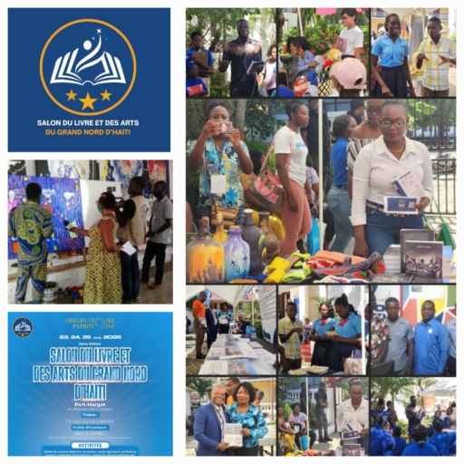 L'Observatoire Patrimoine lance la 2è édition du dalon du "Livre et des Arts" du Grand Nord d'Haïti