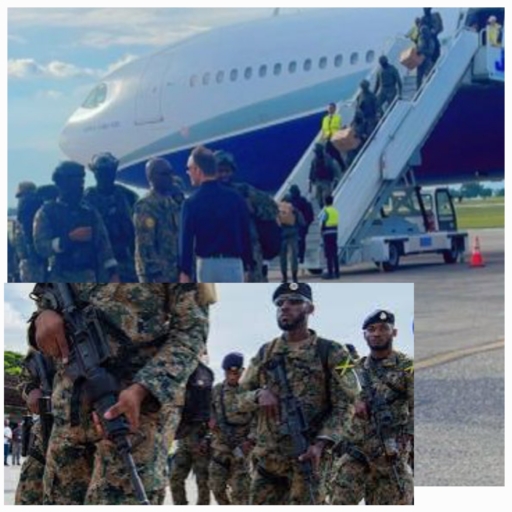Arrivée d'un nouveau contingent d'officiers Jamaïcains à Port-au-Prince en renfort à la MMSS