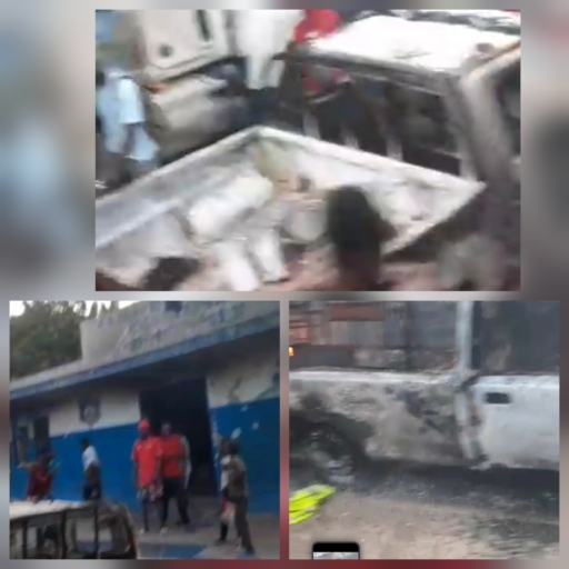 Nouvelle escalade de violence à Marchand-Dessalines: le commissariat et des véhicules de la PNH incendiés