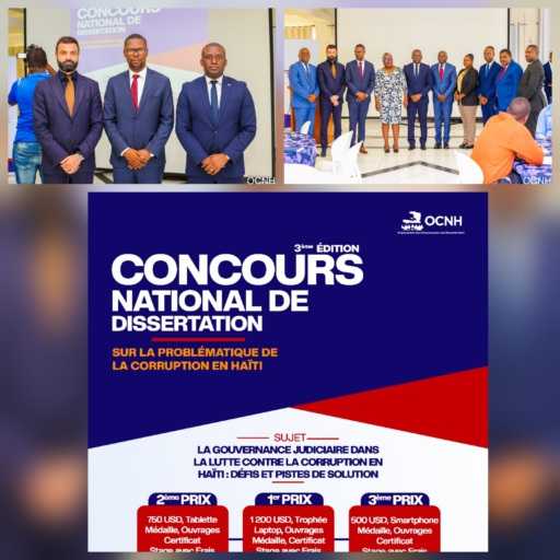 L'OCNH lance en grande pompe la 3ème édition de son concours de dissertation sur la corruption