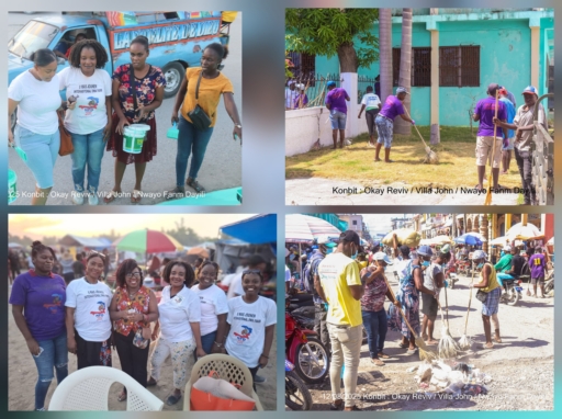L’Organisation "Nwayo Fanm DAyiti" transforme les quartiers des Cayes pour les rendre plus beaux et plus verts