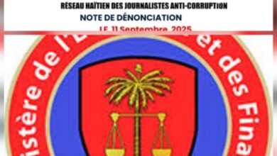 Le RHAJAC dénonce un vaste scandale de corruption impliquant le ministère des Finances
