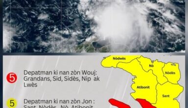 Trajectoire incertaine et vents violents : Haïti sous la menace de la tempête tropicale « Melissa »