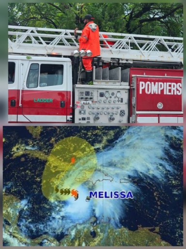 Tempête Melissa : les autorités des Cayes activent leur plan d’urgence, huit abris provisoires identifiés