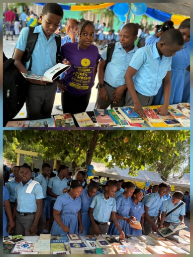 La 127è édition livres liberté au cayes fait vibrer les élèves au Collège Saint-Jean des Cayes