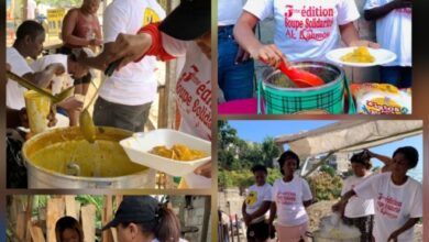 Troisième édition de "soup solidarite ak lanmou" de l’organisation "AYITI NOU VLE VIV"