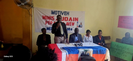 Haiti-Politique : MOTIVEH relance le débat sur la Primature avec Audin Fils Bernadel comme option de consensus