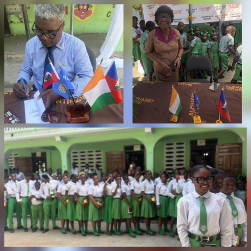 Le Collège Adventiste de Limbé donne le ton et accueille Clément II BENOÎT avec Joie