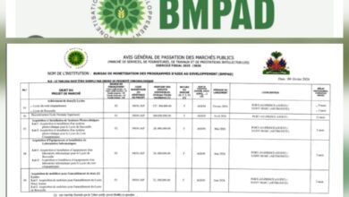 Haïti : le BMPAD lance plusieurs marchés publics pour la construction et l’équipement d’écoles 3 Haïti : le BMPAD lance plusieurs marchés publics pour la construction et l’équipement d’écoles