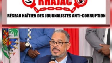 Le RHAJAC réclame la démission d’Alix Didier Fils-Aimé suite aux nouvelles révélations sur des contrats controversés