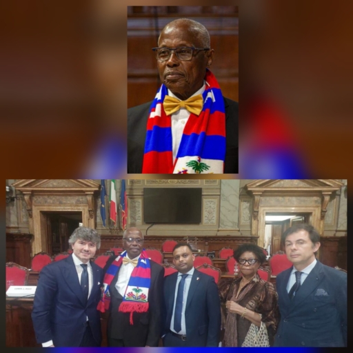 Un Phare de Paix pour Haïti : Me Eve Jean Baptiste Brown Célébré à Rome par la Chaire de la Paix
