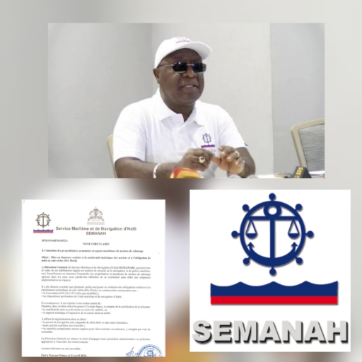 Le SEMANAH durcit le contrôle des navires de cabotage en Haïti