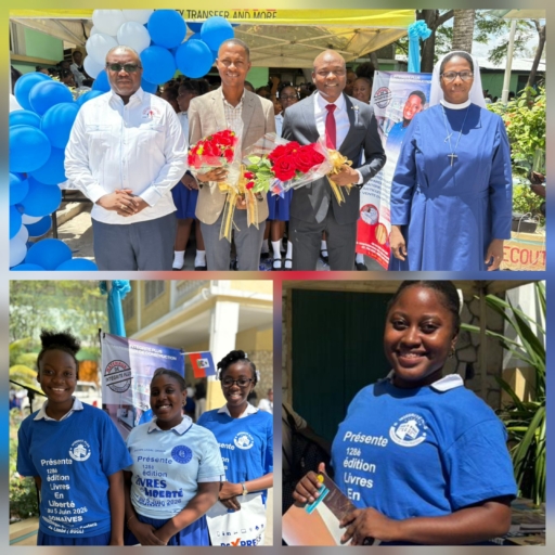 Le Collège Saint-Pierre Claver des gonaïves fait rayonner la 128e édition de Livres en Liberté 1 Le Collège Saint-Pierre Claver des gonaïves fait rayonner la 128e édition de Livres en Liberté