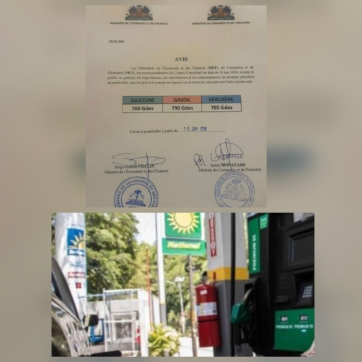 Haïti : le gouvernement annonce une baisse des prix des carburants à partir du 15 juin