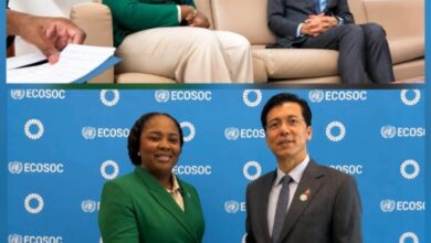 Rencontre bilatérale entre la ministre Sandra Paulemon et le président de l'ECOSOC : Haïti renforce son plaidoyer pour les ODD
