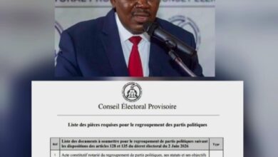 Course aux élections: le CEP fixe du 10 au 14 août la période d’enregistrement des regroupements politiques