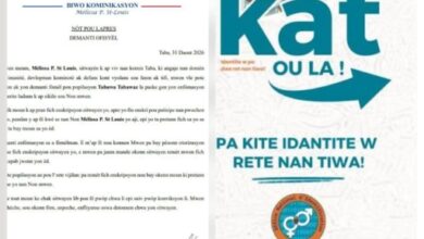 Tabarre : Mélissa P. St-Louis dément toute collecte de fiches d’inscription électorale en son nom