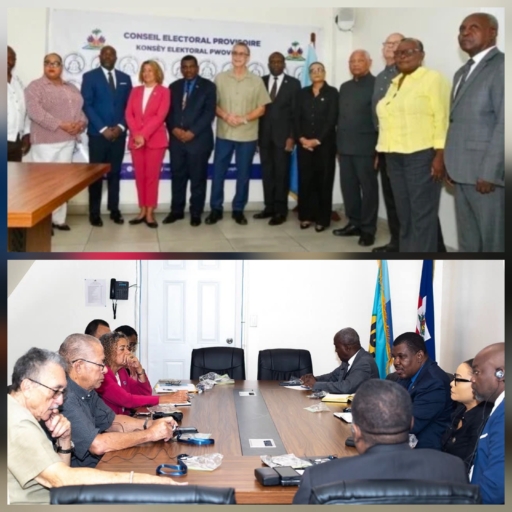 Processus électoral : le CEP échange avec les Éminentes Personnalités de la CARICOM