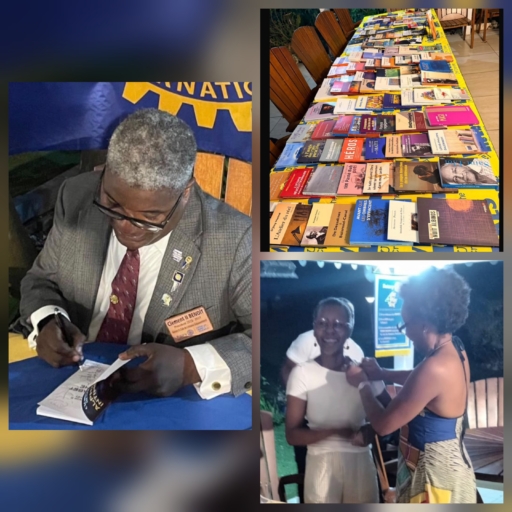 Quand les mots réunissent le Rotary Club de Marie-Galante autour de livres en liberté Haïti