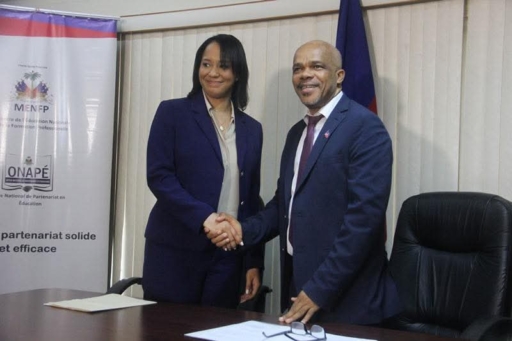 Haïti-Education : nouvelle ère à l’ONAPE avec Stéphanie Paultre à sa tête