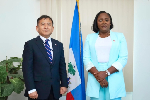 Sandra Paulemon et l’ambassadeur du Japon redynamisent le partenariat bilatéral