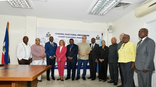 Processus électoral : le CEP échange avec les Éminentes Personnalités de la CARICOM