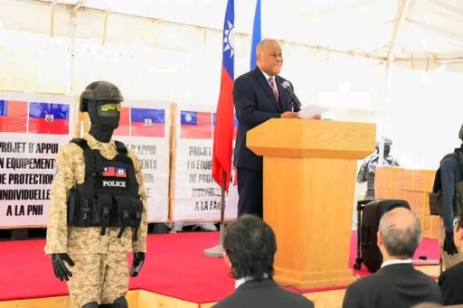 Le gouvernement Haïtien reçoit, de Taïwan, 400 kits d’équipements de protection personnelle pour la Police et l’Armée d’Haïti