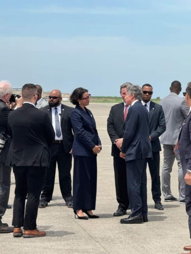En visite en Haïti, Antony Blinken discute sécurité et aide humanitaire avec les autorités haïtiennes