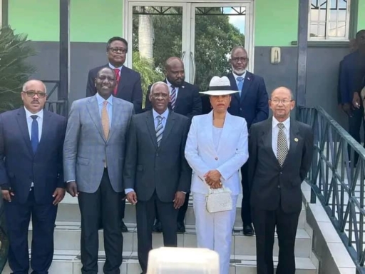 Le président du Kenya,Williams Ruto, est dans nos murs 1 Le président du Kenya,Williams Ruto, est dans nos murs