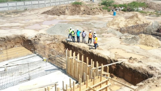 Les Travaux de Réhabilitation du Système d'Adduction de la ville du Cap-Haïtien avancent à grand pas