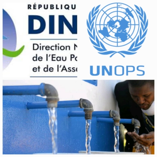 Un accord de partenariat visant à garantir l’efficacité du projet EPARRDD paraphé entre la DINEPA et l'UNOPS
