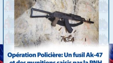 Plusieurs bandits stoppés et des armes récupérées, lors de multiples opérations policières menées dans certaines régions